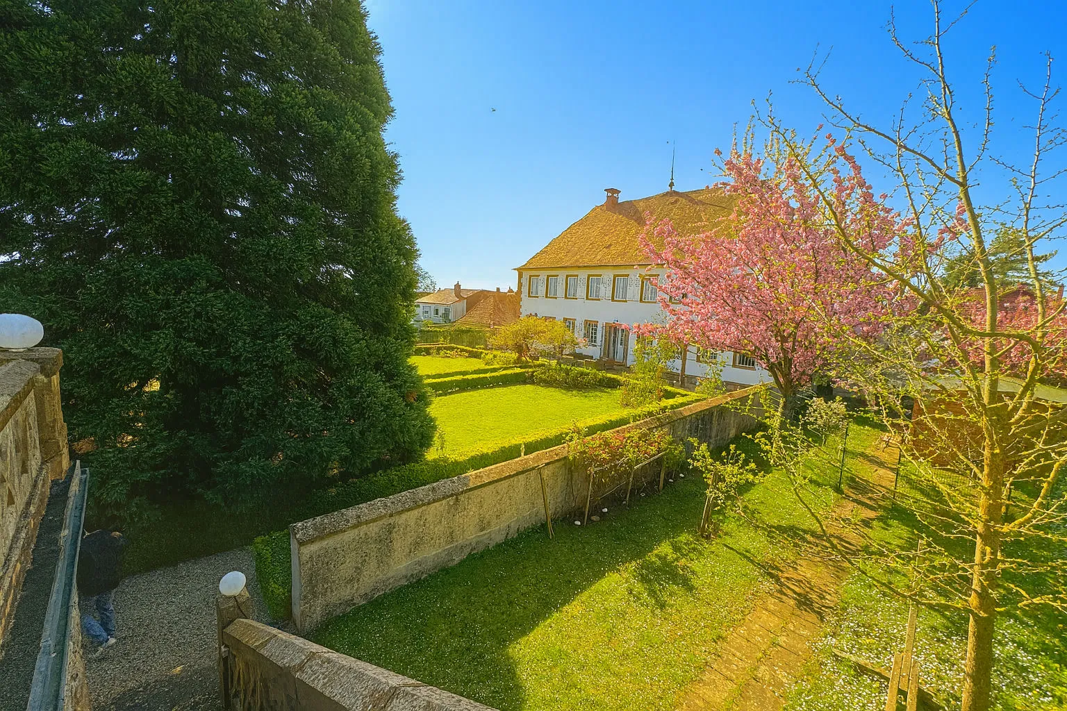 Sommer Terrasse – Rhodter Schlössel in Rhodt unter Rietburg, Pfalz